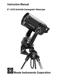 Meade LX10 Manual